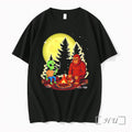 Officials Bigfoot And Alien Camping Vintage Tee Unisex T-shirt, Sweatshirt, Hoodie, Long Sleeve Tee - T-Shirt, Sweatshirt, Hoodie