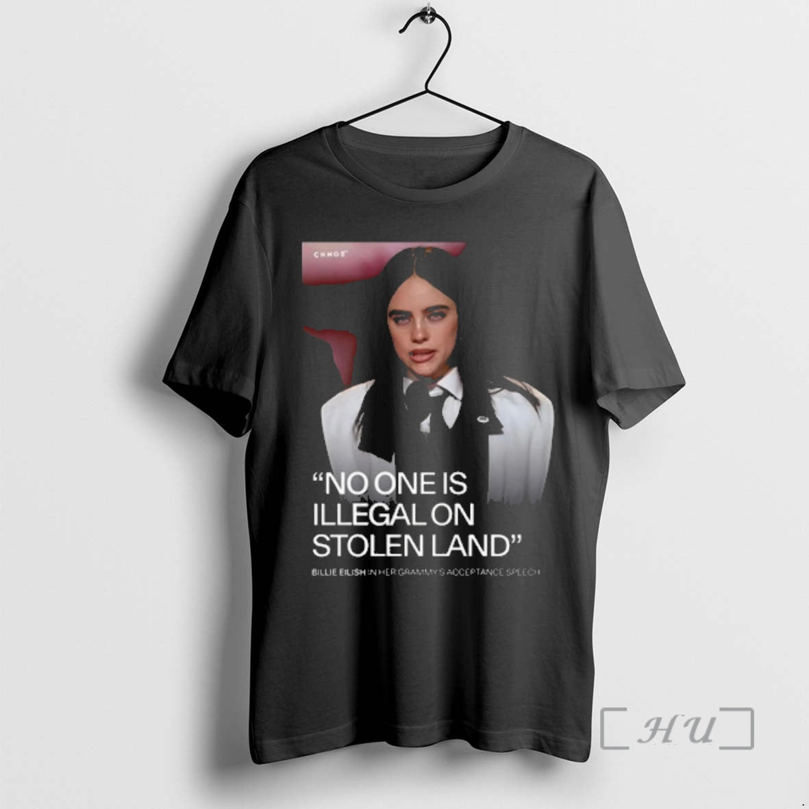 Officials Billie Eilish Grammy Acceptance Speech No One Is Illegal Stolen Land T-Shirts, Hoodie, Sweatshirt - T-Shirt, Sweatshirt, Hoodie