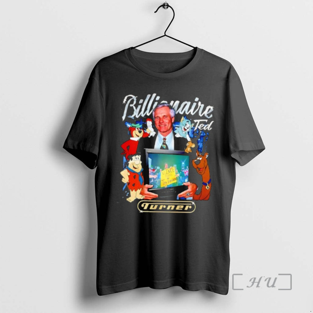 Officials Billionaire Ted Turner Cnn Cartoon Unisex T-shirt, Sweatshirt, Hoodie, Long Sleeve Tee - T-Shirt, Sweatshirt, Hoodie