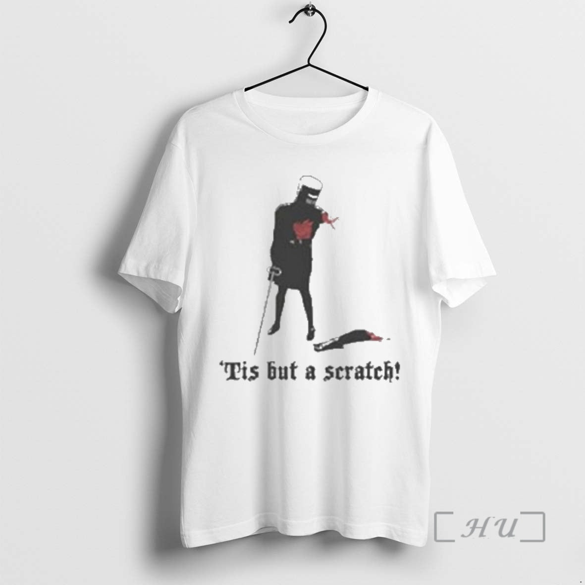 Officials Black Knight Monty Python Tis But Scratch Circle White T-Shirts, Hoodie, Sweatshirt - T-Shirt, Sweatshirt, Hoodie