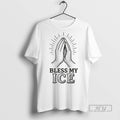 Officials Bless My Ice Praying Hands T Shirt Unisex T-shirt, Sweatshirt, Hoodie, Long Sleeve Tee - T-Shirt, Sweatshirt, Hoodie