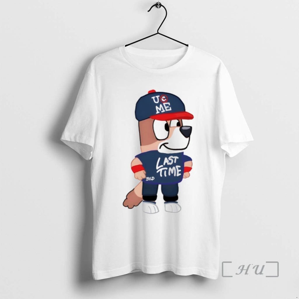 Officials Bluey John Cena Last Time Ucme T-Shirts, Hoodie, Sweatshirt - T-Shirt, Sweatshirt, Hoodie