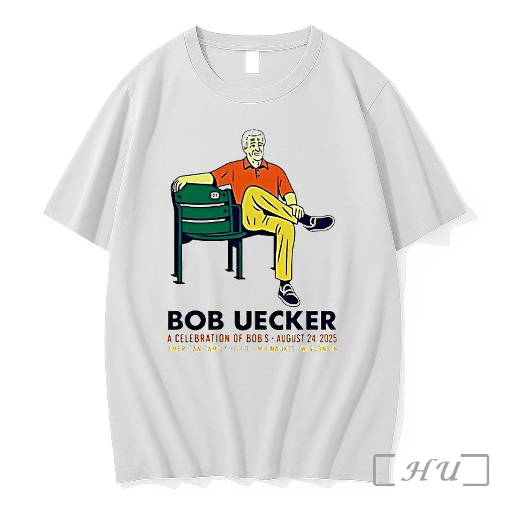 Officials Bob Uecker A Celebration Of Bobs Life August 25 2025 Premium T Shirts Sweater Unisex T-shirt, Sweatshirt, Hoodie, Long Sleeve Tee - T-Shirt, Sweatshirt, Hoodie