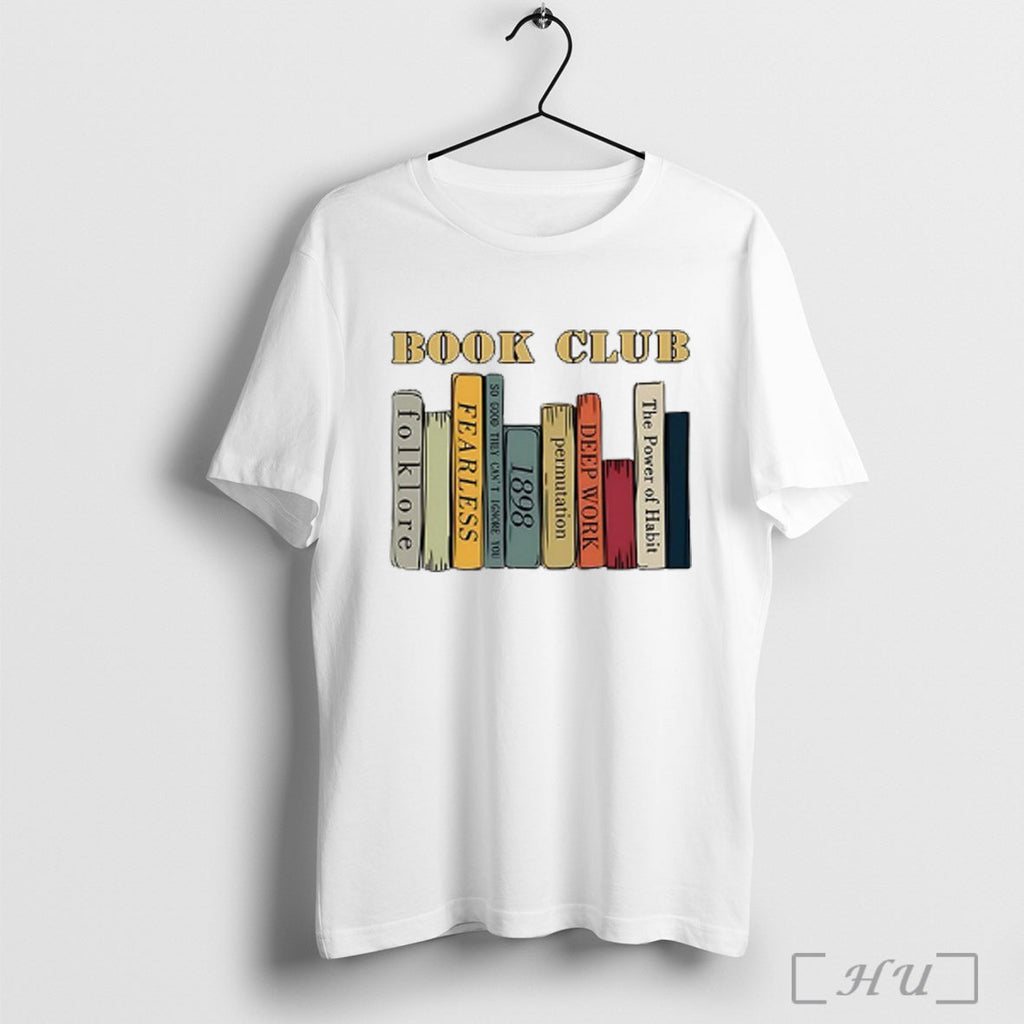 Officials Book Club Folklore Fearless T Shirt Unisex T-shirt, Sweatshirt, Hoodie, Long Sleeve Tee - T-Shirt, Sweatshirt, Hoodie