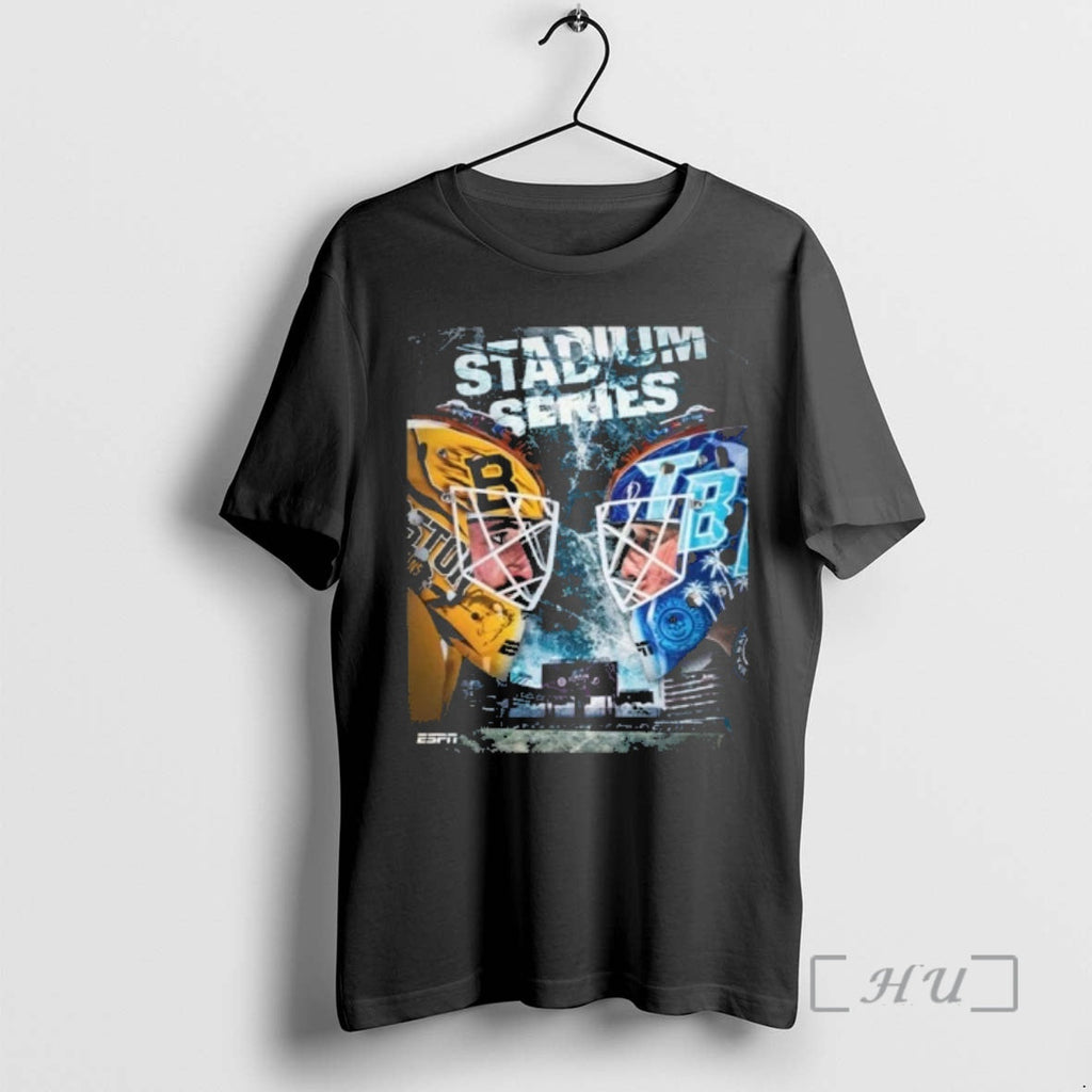 Officials Boston Bruins Vs Tampa Bay Lightning Matchup 2026 Nhl Stadium February T-Shirts, Hoodie, Sweatshirt - T-Shirt, Sweatshirt, Hoodie