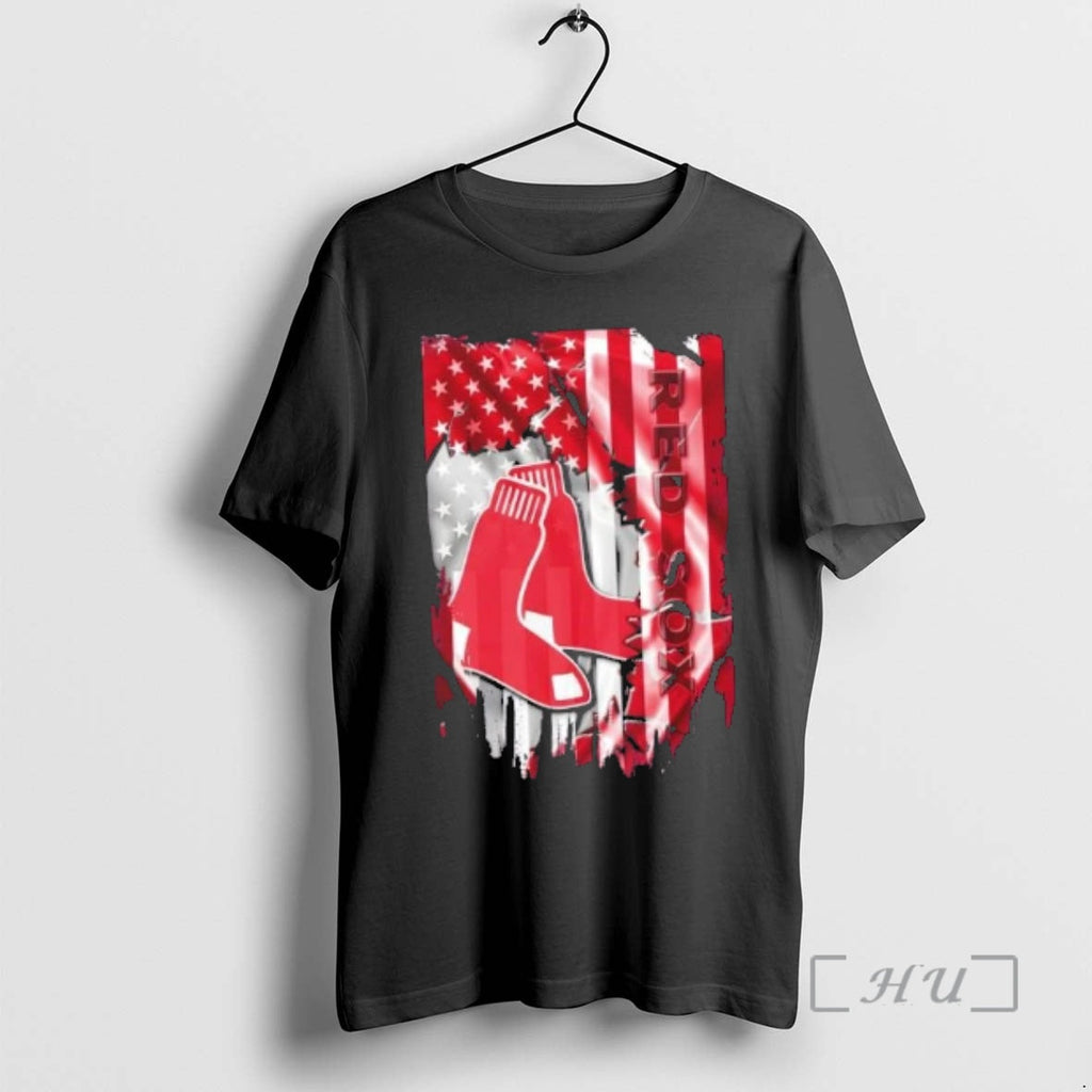Officials Boston Red Sox Baseball X American Flag T-Shirts, Hoodie, Sweatshirt - T-Shirt, Sweatshirt, Hoodie