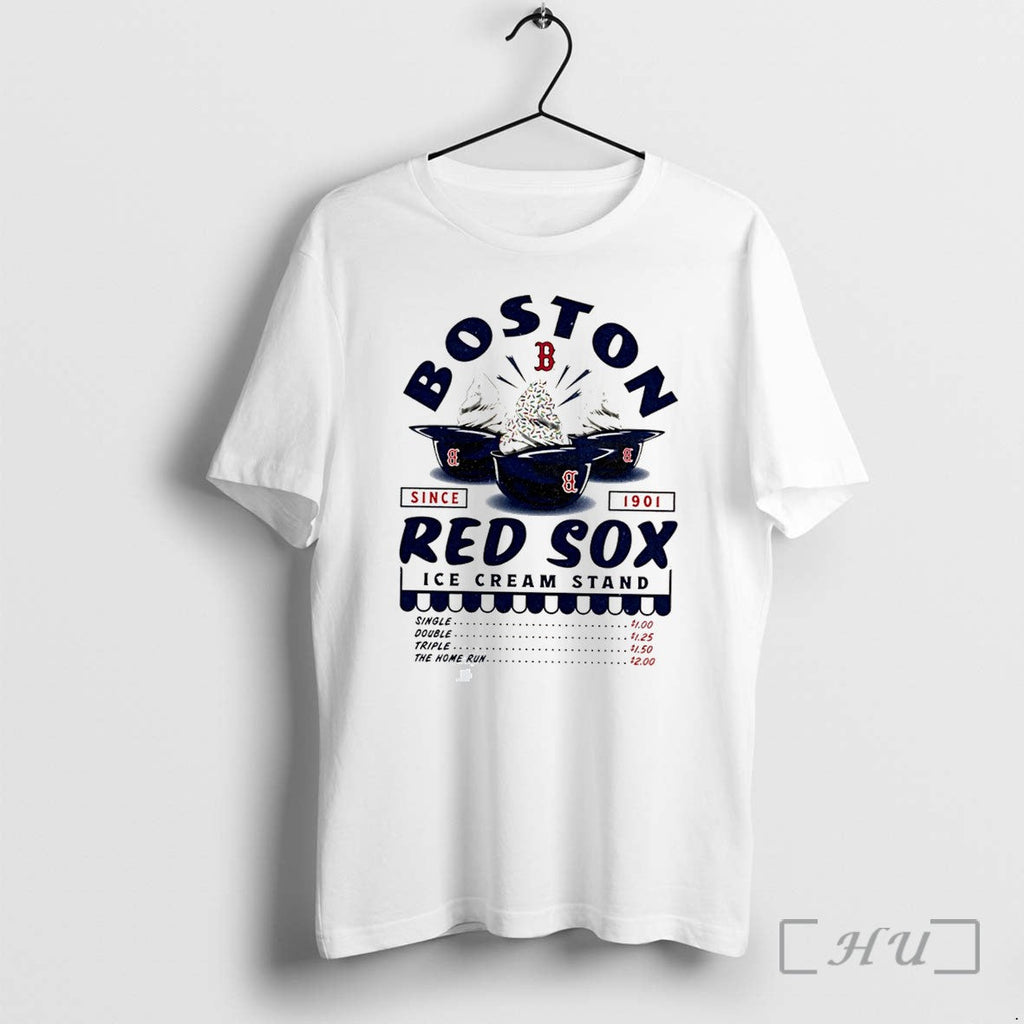 Officials Boston Red Sox Ice Cream Stand Tee Unisex T-shirt, Sweatshirt, Hoodie, Long Sleeve Tee - T-Shirt, Sweatshirt, Hoodie