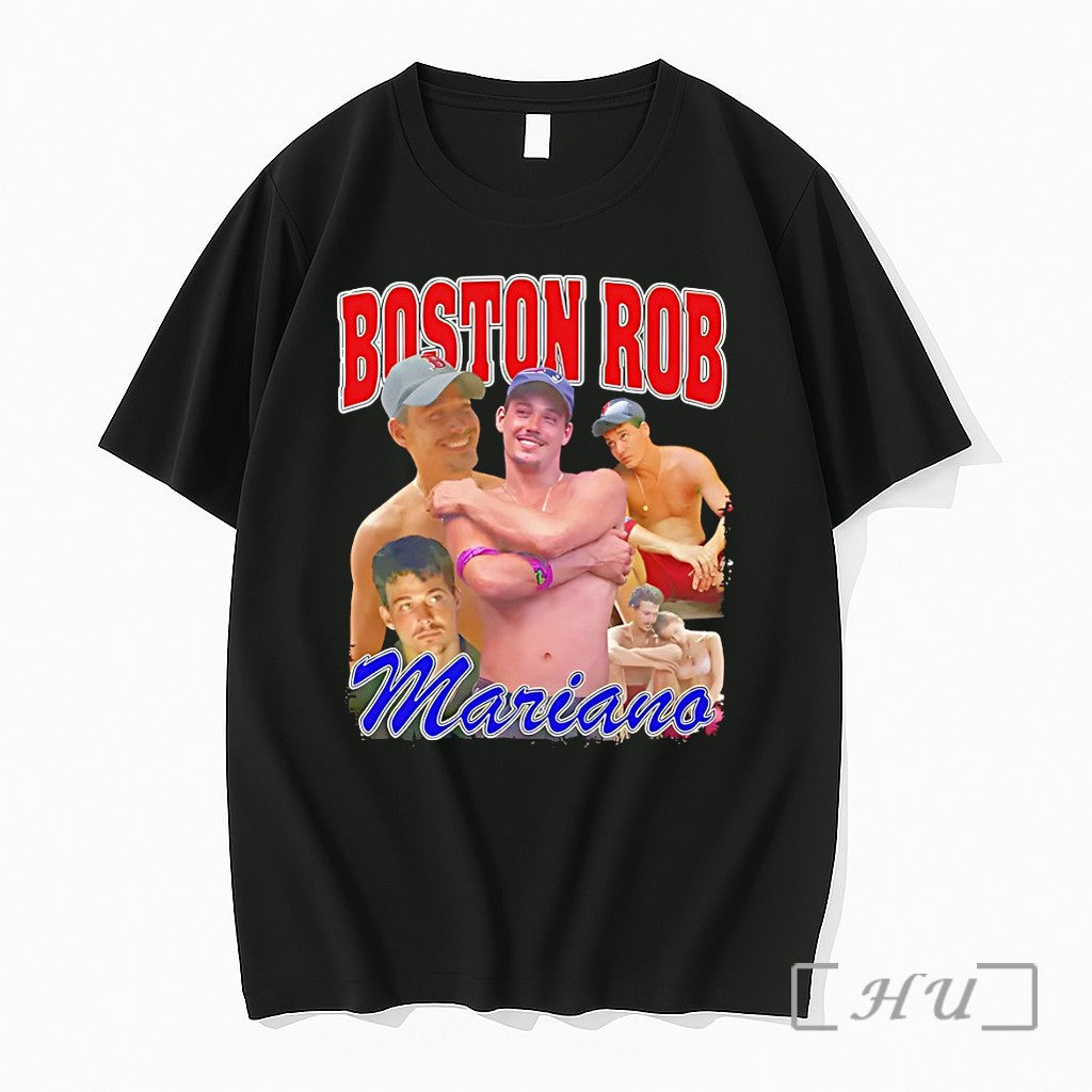 Officials Boston Rob Survivor Mariano Graphic Unisex T-shirt, Sweatshirt, Hoodie, Long Sleeve Tee - T-Shirt, Sweatshirt, Hoodie