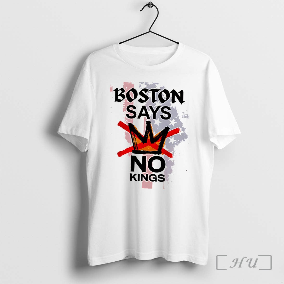 Officials Boston Says No Kings With Crown Graphic Tee Unisex T-shirt, Sweatshirt, Hoodie, Long Sleeve Tee - T-Shirt, Sweatshirt, Hoodie