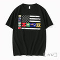 Officials Boston Sports Teams Logos Flag Tee Unisex T-shirt, Sweatshirt, Hoodie, Long Sleeve Tee - T-Shirt, Sweatshirt, Hoodie
