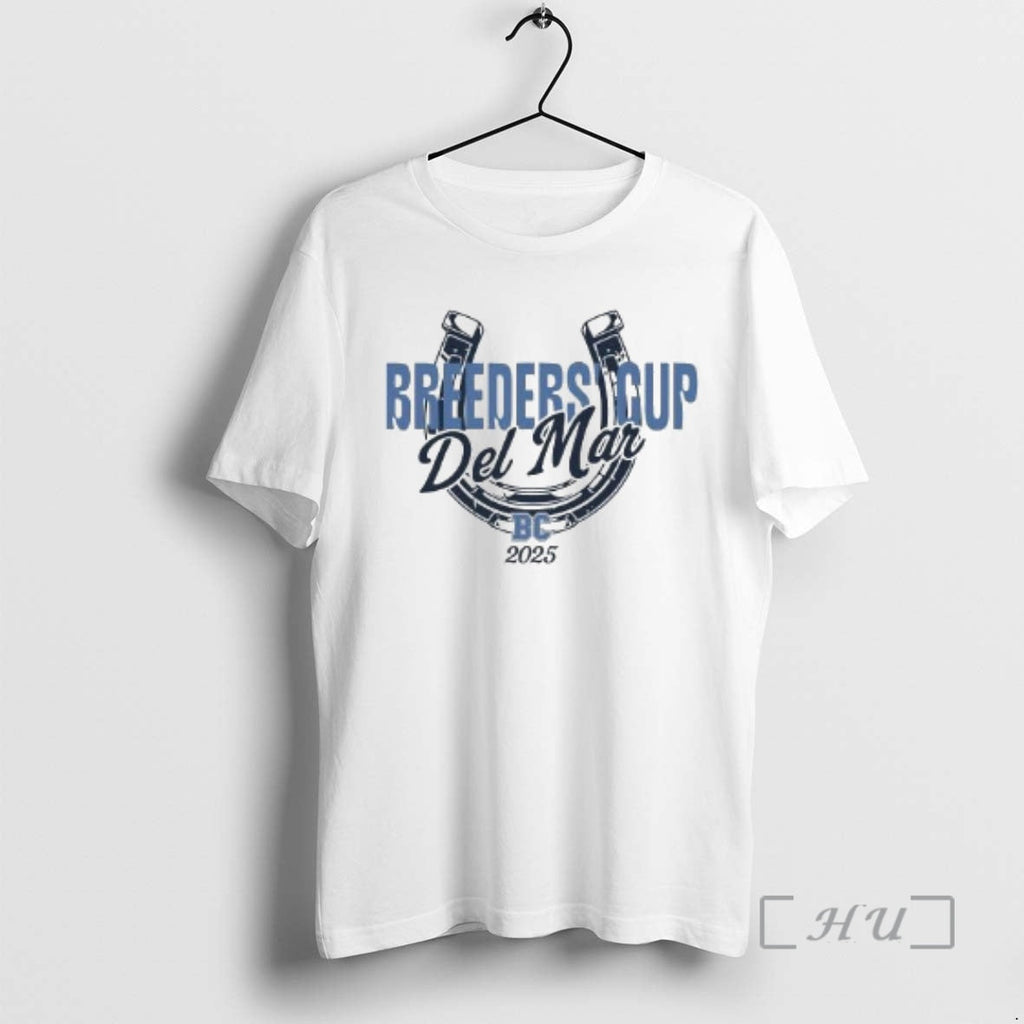 Officials Breeders Cup Del Mar Horseshoe 2025 Circle White T-Shirts, Hoodie, Sweatshirt - T-Shirt, Sweatshirt, Hoodie
