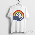 Officials Brennan Huff Step Brothers Wearing United Way Rainbow T-Shirts, Hoodie, Sweatshirt - T-Shirt, Sweatshirt, Hoodie