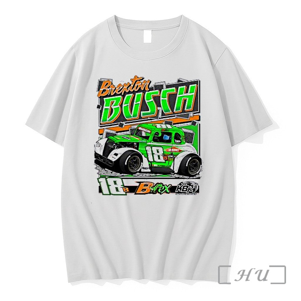 Officials Brexton Busch 18 B Rex Race Car Kbm 2026 Unisex T-shirt, Sweatshirt, Hoodie, Long Sleeve Tee - T-Shirt, Sweatshirt, Hoodie