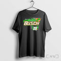 Officials Brexton Busch 18 Dirt Track Racing Dinosaur Unisex T-shirt, Sweatshirt, Hoodie, Long Sleeve Tee - T-Shirt, Sweatshirt, Hoodie