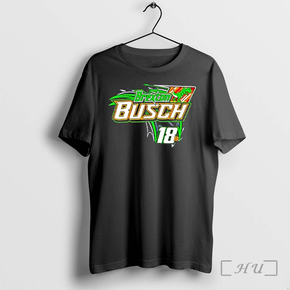 Officials Brexton Busch 18 Dirt Track Racing Dinosaur Unisex T-shirt, Sweatshirt, Hoodie, Long Sleeve Tee - T-Shirt, Sweatshirt, Hoodie
