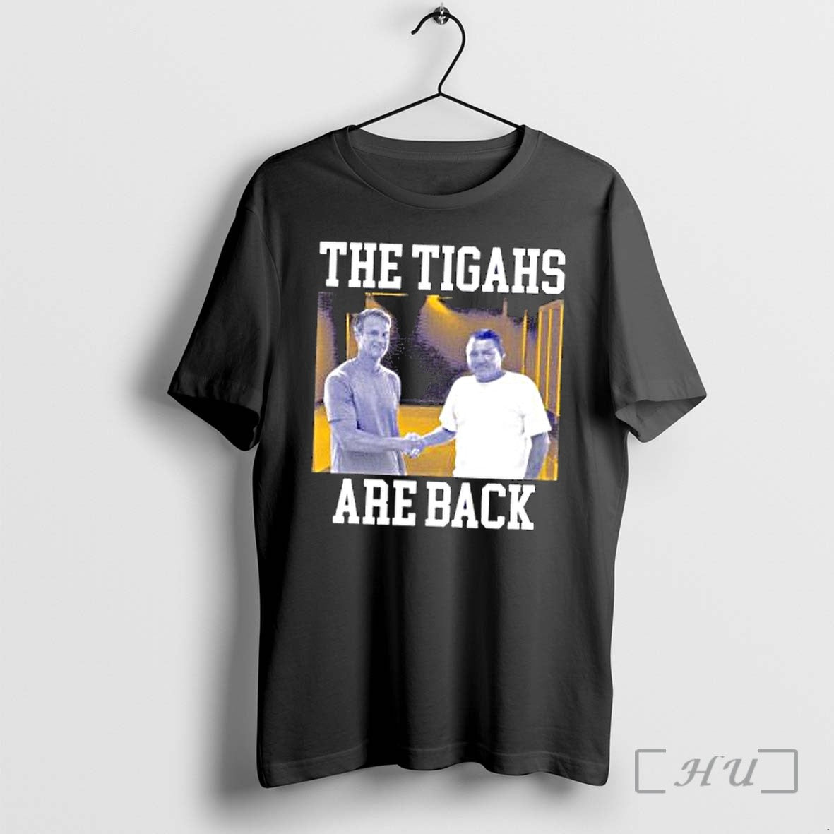 Officials Brian Kelly The Tigahs Are Back Premium T Shirts Sweater Hoodie Jpg Unisex T-shirt, Sweatshirt, Hoodie, Long Sleeve Tee - T-Shirt, Sweatshirt, Hoodie