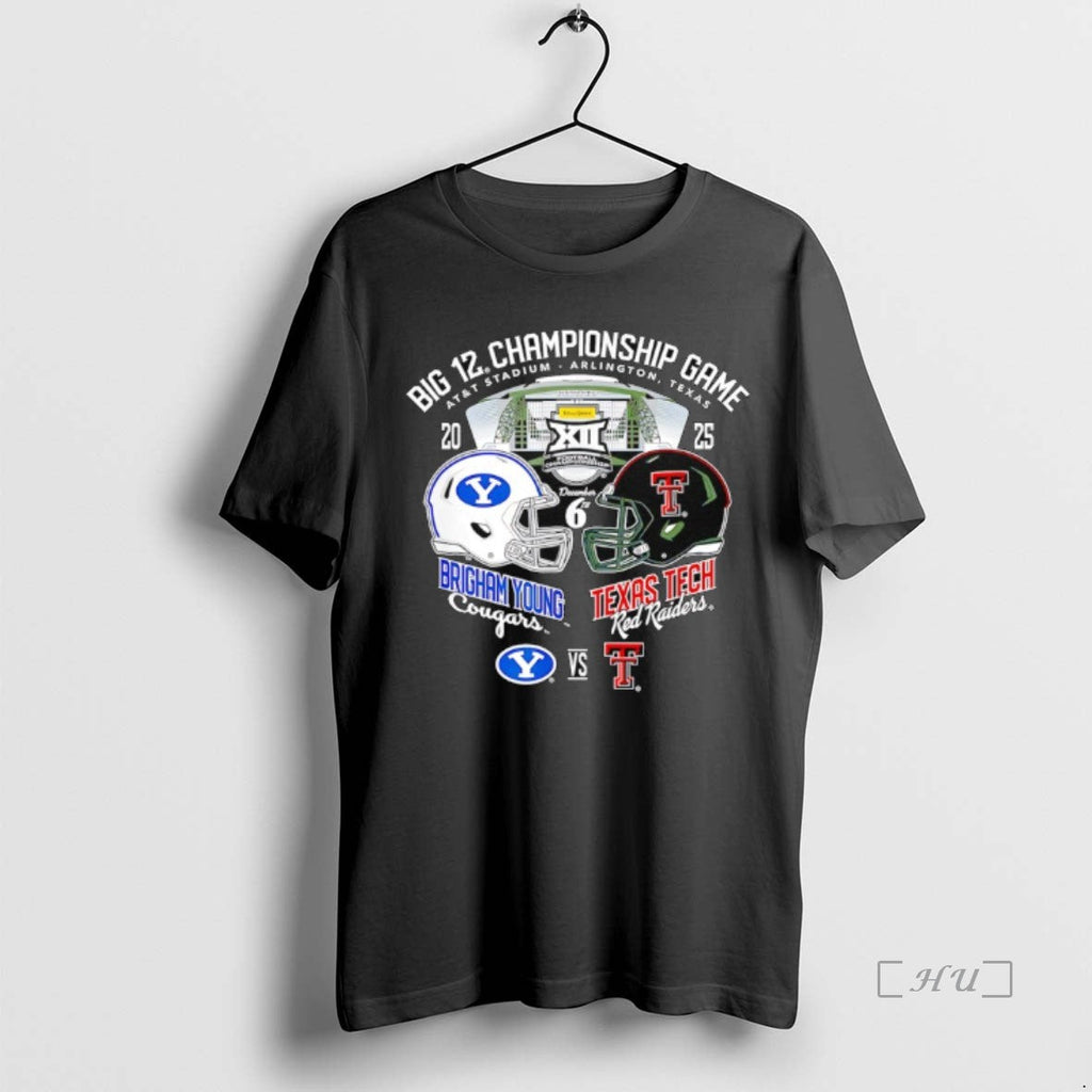 Officials Brigham Young Cougars Vs Texas Tech Red Raiders Big 12 Championship Game 2025 T-Shirts, Hoodie, Sweatshirt - T-Shirt, Sweatshirt, Hoodie