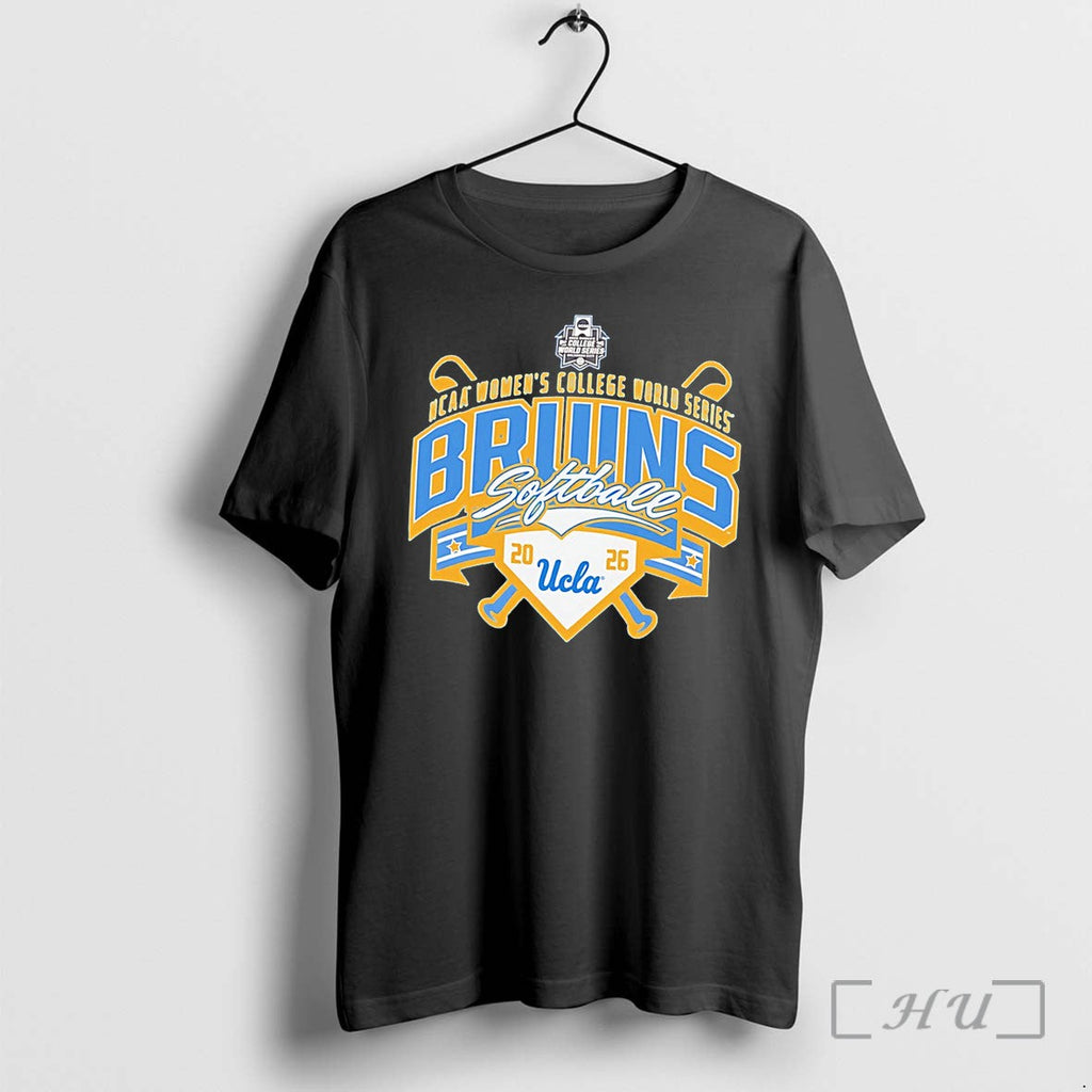 Officials Bruins Softball Womens College World Series 2026 Tee Unisex T-shirt, Sweatshirt, Hoodie, Long Sleeve Tee - T-Shirt, Sweatshirt, Hoodie