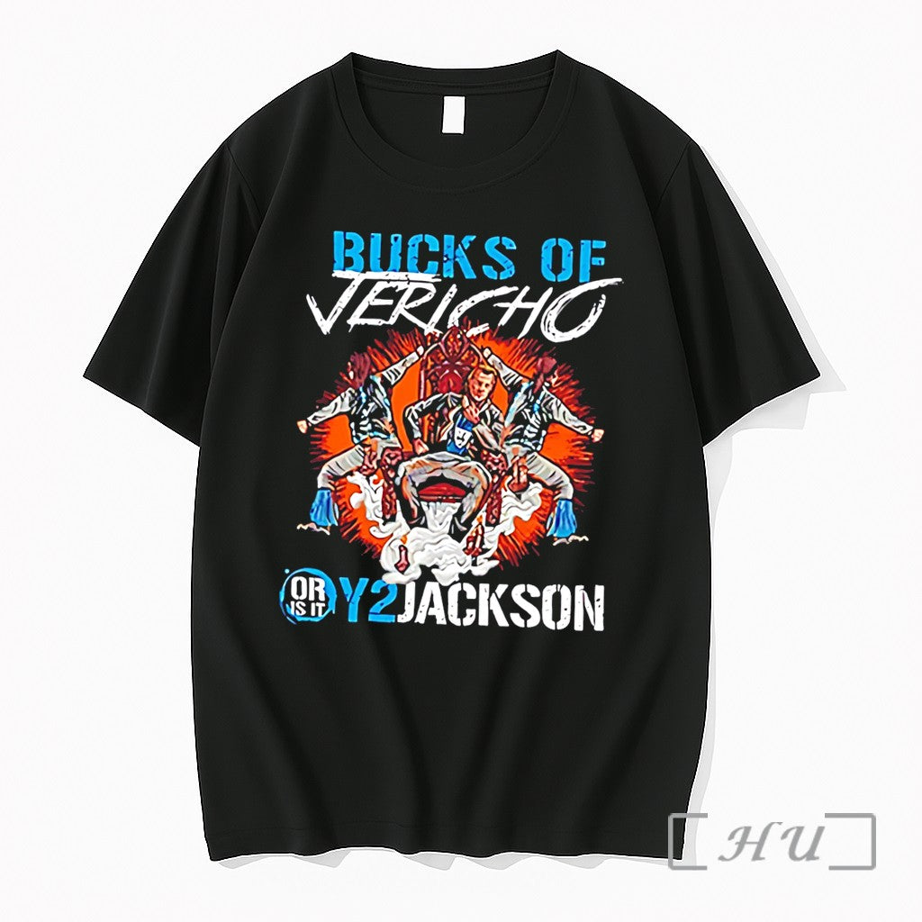 Officials Bucks Of Jericho Or Is It Y2jackson Graphic Tee Unisex T-shirt, Sweatshirt, Hoodie, Long Sleeve Tee - T-Shirt, Sweatshirt, Hoodie