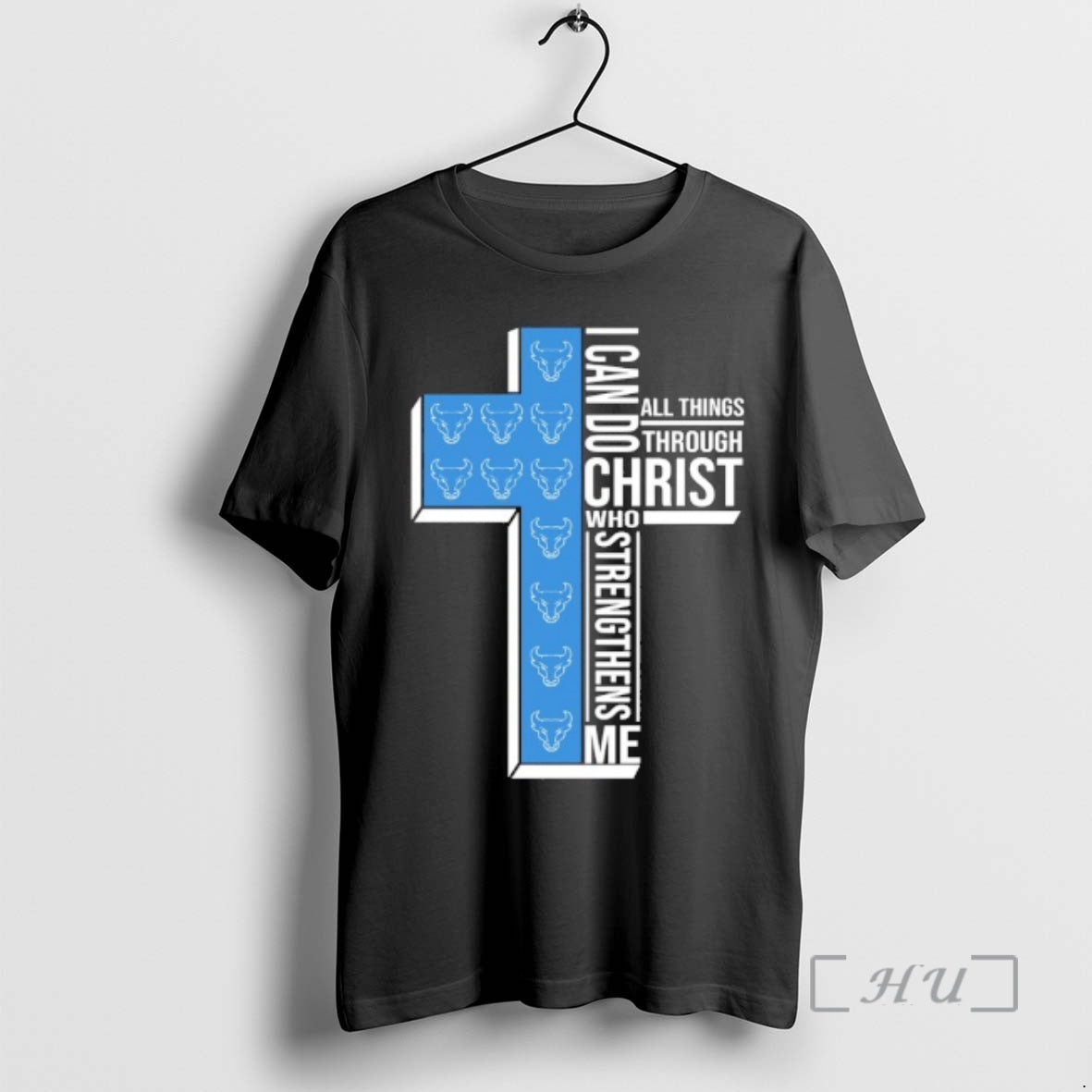 Officials Buffalo Bulls Cross I Can Do All Things Through Christ Who Strengthen Me T-Shirts, Hoodie, Sweatshirt - T-Shirt, Sweatshirt, Hoodie