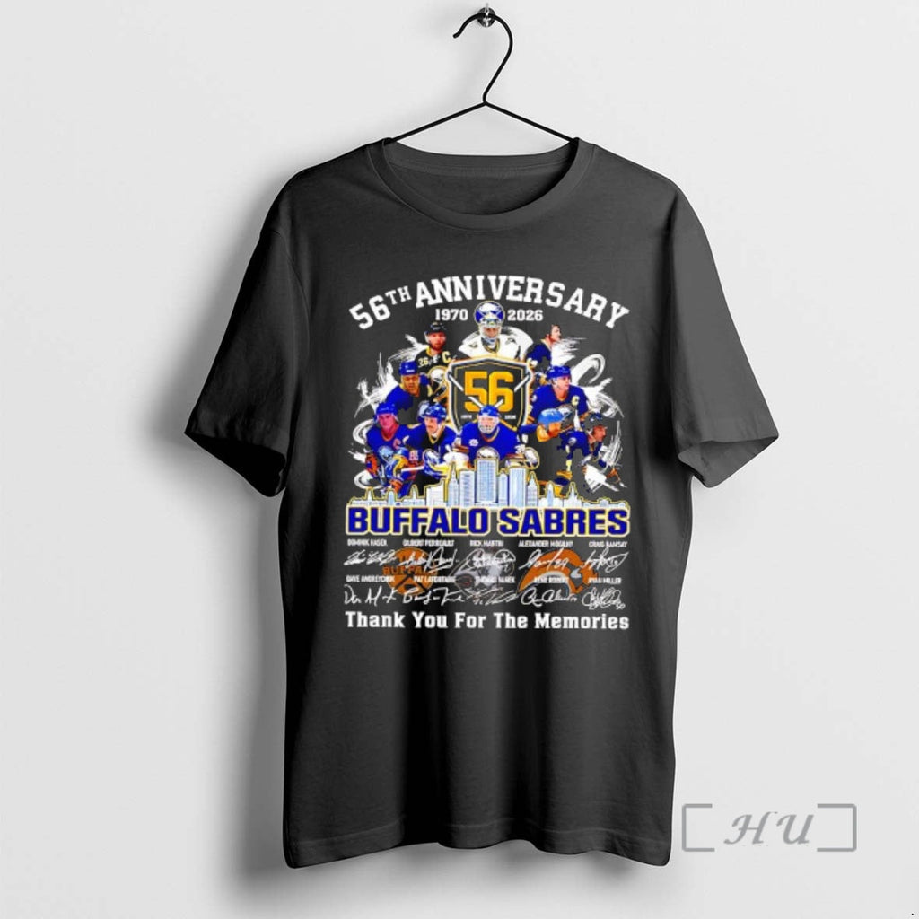 Officials Buffalo Sabres 56th Anniversary Thank You Memories Players T-Shirts, Hoodie, Sweatshirt - T-Shirt, Sweatshirt, Hoodie