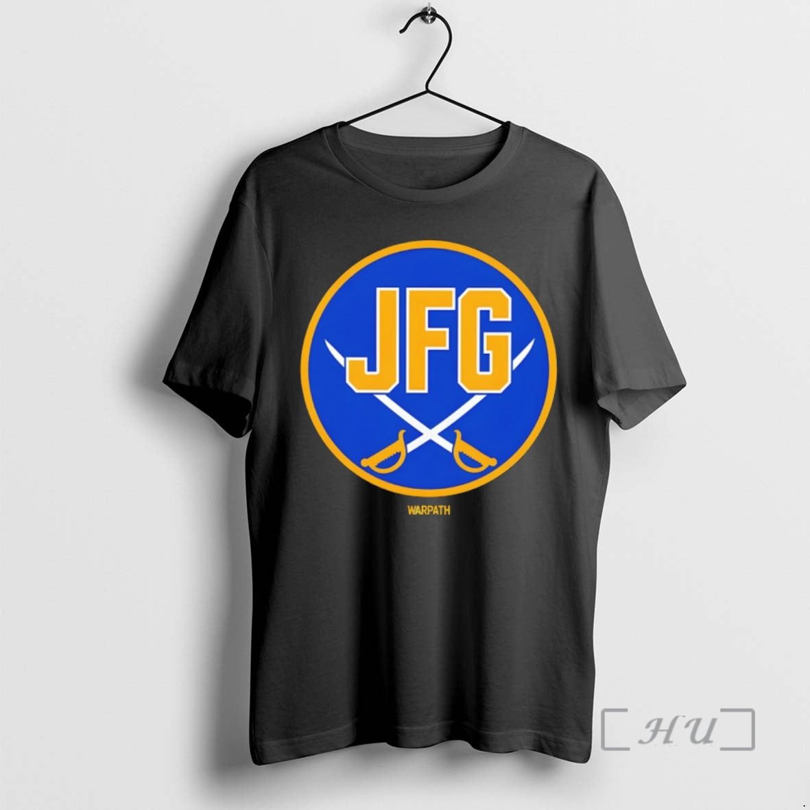 Officials Buffalo Sabres Hockey Jfg Warpath Logo 2026 Unisex T-shirt, Sweatshirt, Hoodie, Long Sleeve Tee - T-Shirt, Sweatshirt, Hoodie