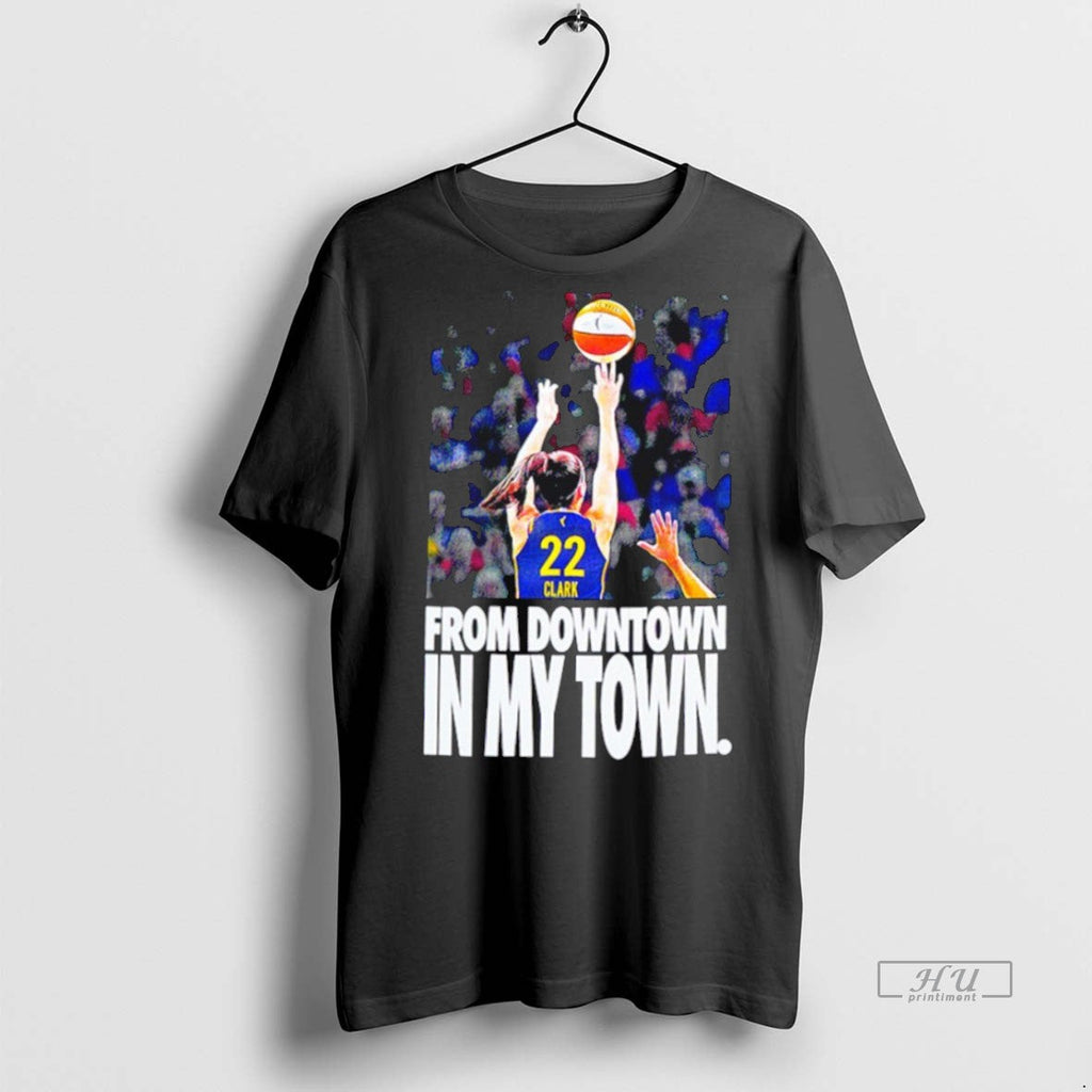 Officials Caitlin Clark Indiana Fever Wnba From Downtown In My Town Shirt Sweater Unisex T-shirt, Sweatshirt, Hoodie, Long Sleeve Tee - T-Shirt, Sweatshirt, Hoodie