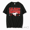 Officials Calgary Stampeders Running Horse Maple Leaf Black Unisex T-shirt, Sweatshirt, Hoodie, Long Sleeve Tee - T-Shirt, Sweatshirt, Hoodie