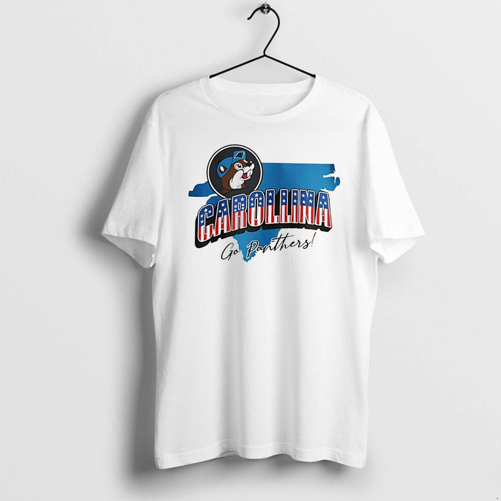 Officials Carolina Panthers Buc Ees Carolina Go Panthers Patriotic Tee Premium T Shirt Unisex T-shirt, Sweatshirt, Hoodie, Long Sleeve Tee - T-Shirt, Sweatshirt, Hoodie