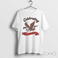 Officials Celebrating 250 Years Of Freedom Bald Eagle Patriotic Unisex T-shirt, Sweatshirt, Hoodie, Long Sleeve Tee - T-Shirt, Sweatshirt, Hoodie
