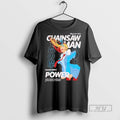 Officials Chainsaw Man Power Magazine Cover T Shirt Unisex T-shirt, Sweatshirt, Hoodie, Long Sleeve Tee - T-Shirt, Sweatshirt, Hoodie