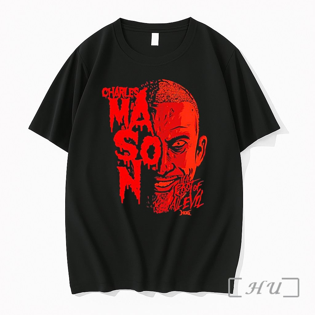 Officials Charles Manson The Root Of All Evil Unisex T-shirt, Sweatshirt, Hoodie, Long Sleeve Tee - T-Shirt, Sweatshirt, Hoodie