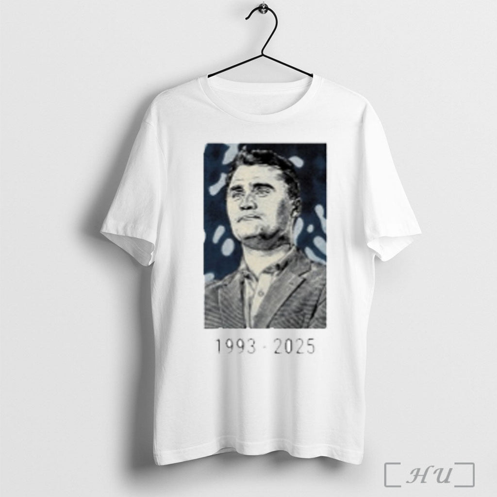 Officials Charlie Kirk Memorial 1993 2025 T Shirt Sweatshirt Png Unisex T-shirt, Sweatshirt, Hoodie, Long Sleeve Tee - T-Shirt, Sweatshirt, Hoodie