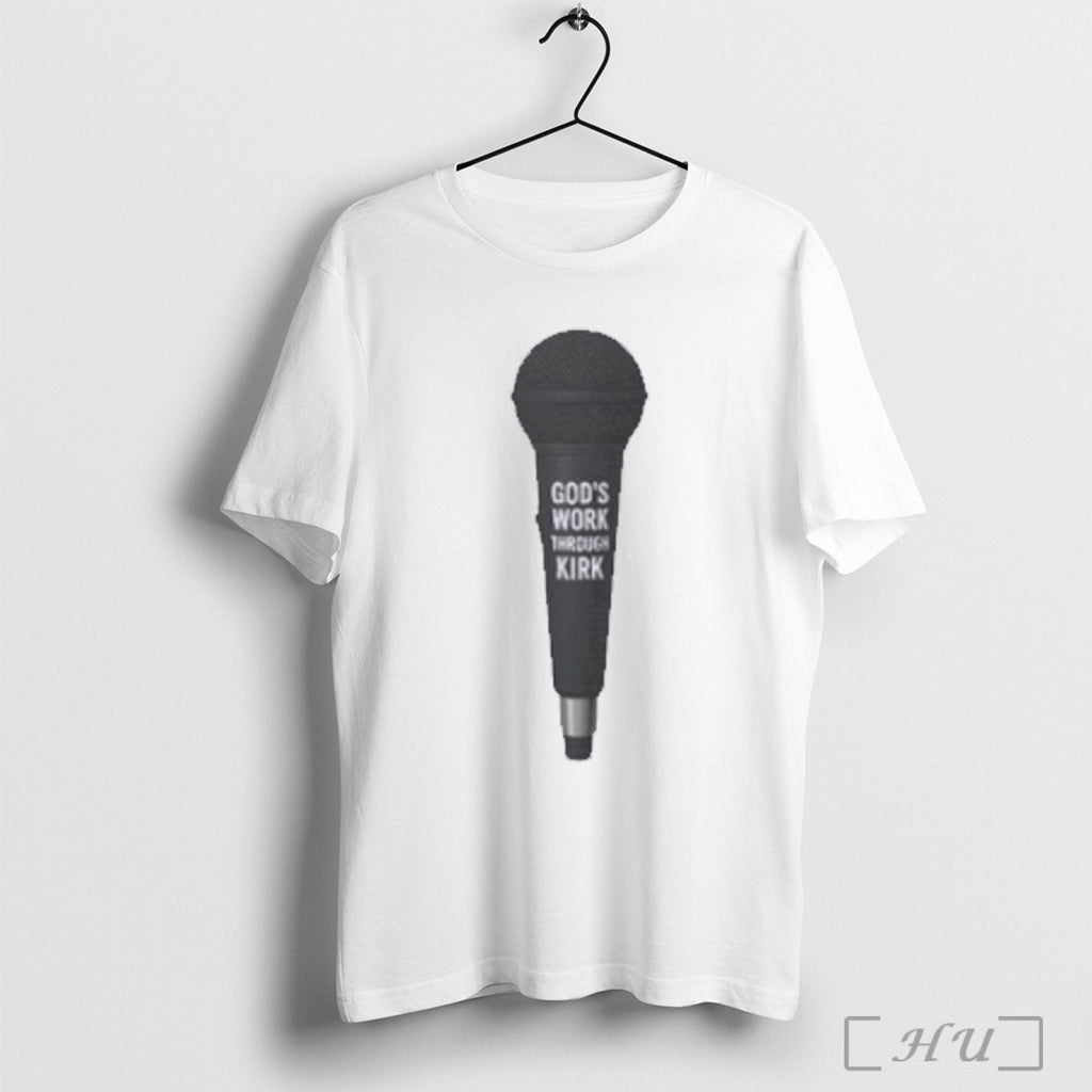 Officials Charlie Kirk Mic Faithful Servant American Hero T Shirt Unisex T-shirt, Sweatshirt, Hoodie, Long Sleeve Tee - T-Shirt, Sweatshirt, Hoodie