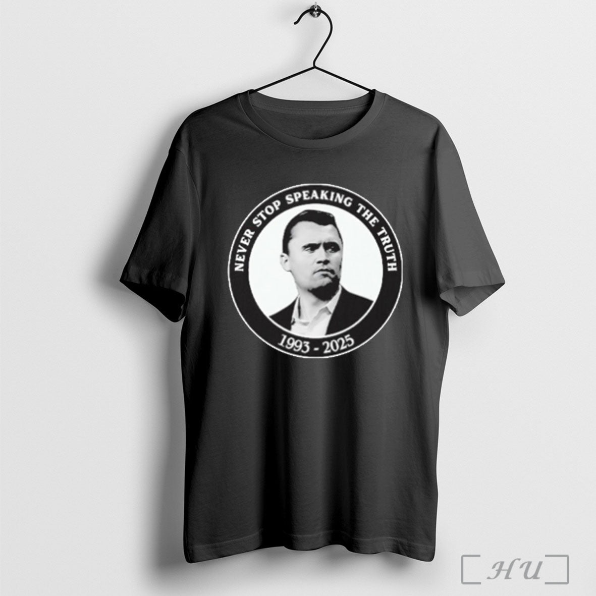 Officials Charlie Kirk Never Stop Speaking The Truth 1993 2025 T Shirt Unisex T-shirt, Sweatshirt, Hoodie, Long Sleeve Tee - T-Shirt, Sweatshirt, Hoodie