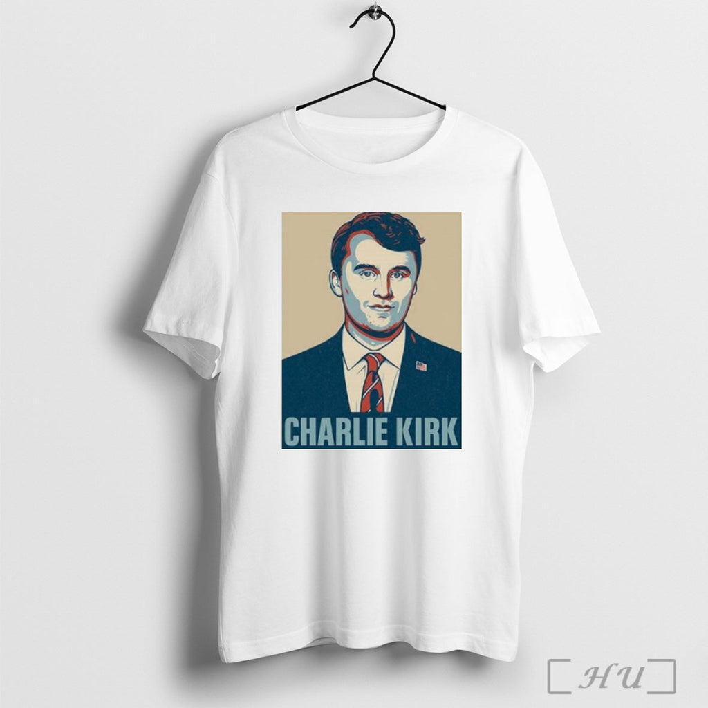 Officials Charlie Kirk Poster Hope T Shirt Unisex T-shirt, Sweatshirt, Hoodie, Long Sleeve Tee - T-Shirt, Sweatshirt, Hoodie