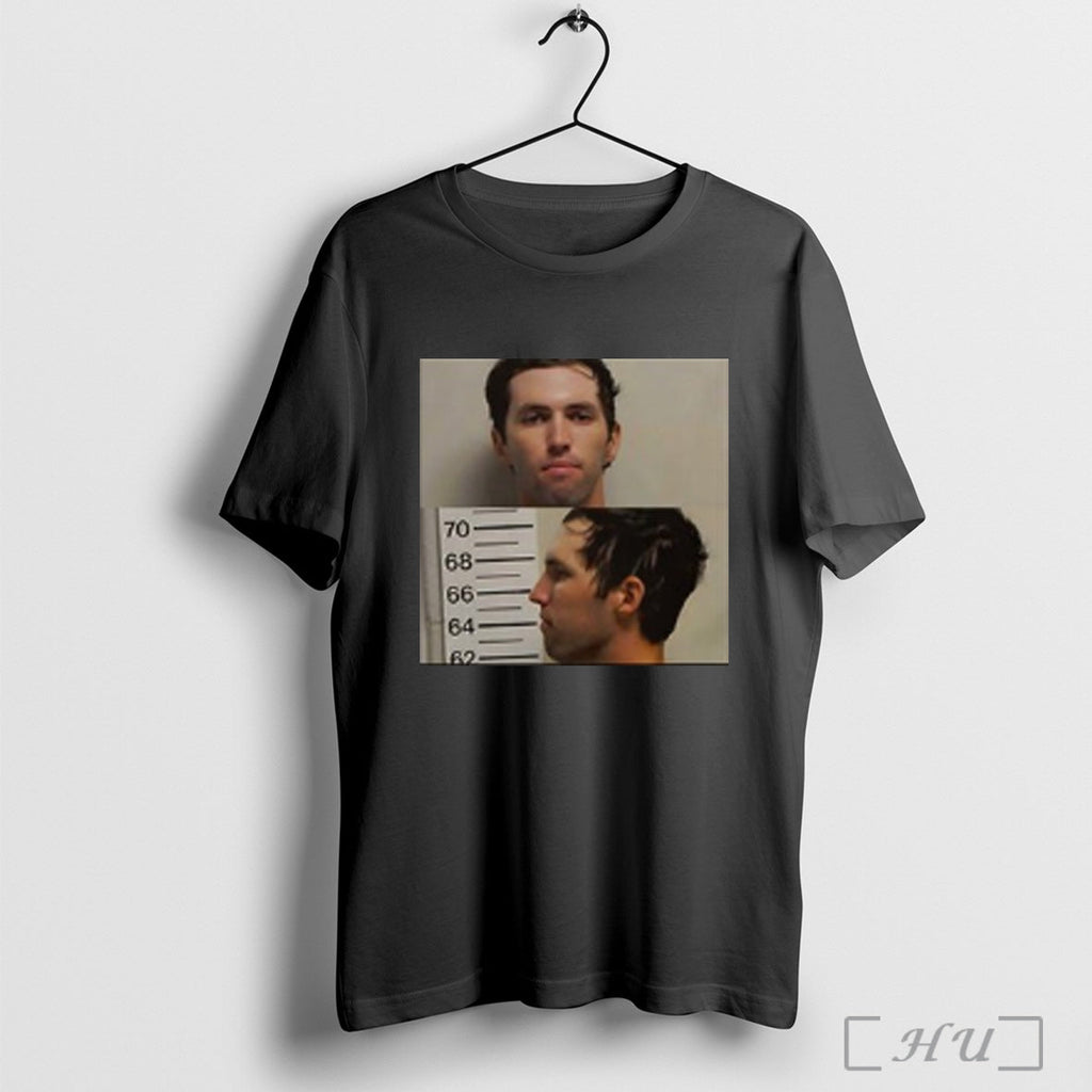 Officials Charlie Kirk Assassin Tyler Robinson Mugshot T Shirt Unisex T-shirt, Sweatshirt, Hoodie, Long Sleeve Tee - T-Shirt, Sweatshirt, Hoodie
