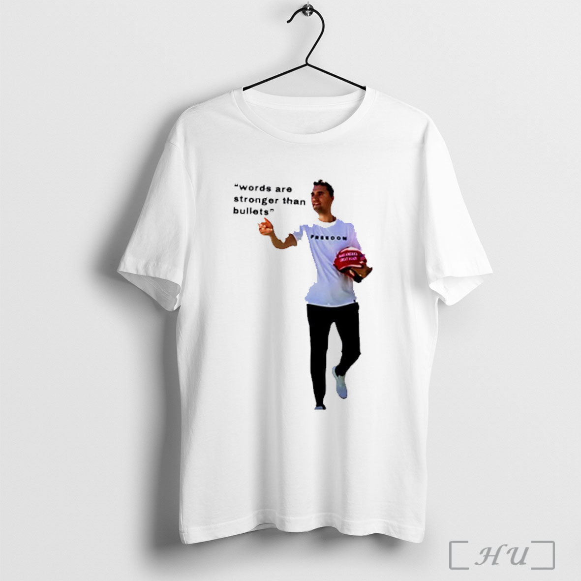 Officials Charlie Kirk Words Are Indeed Stronger Than Bullets T Shirt Unisex T-shirt, Sweatshirt, Hoodie, Long Sleeve Tee - T-Shirt, Sweatshirt, Hoodie
