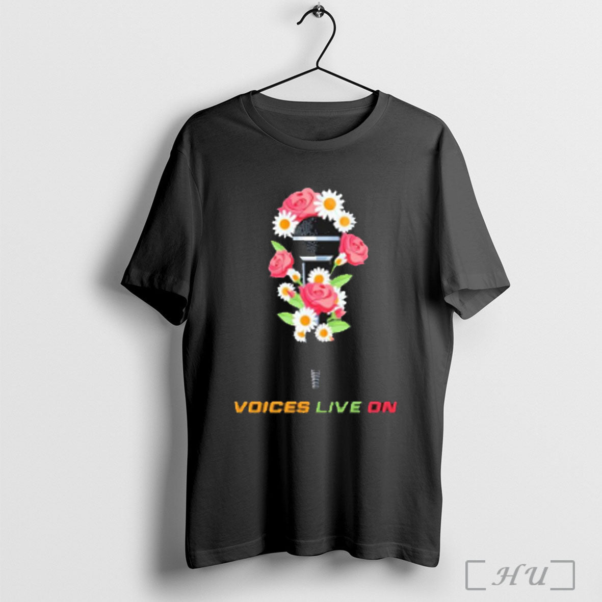 Officials Charlie Kirks Mic Voice Live On T Shirt Unisex T-shirt, Sweatshirt, Hoodie, Long Sleeve Tee - T-Shirt, Sweatshirt, Hoodie