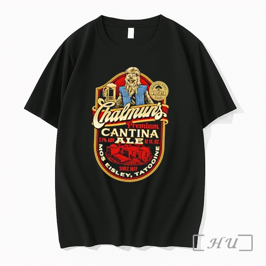Officials Chewbacca Chalmuns Cantina Ale Mos Eisley Tatooine Since 1977 Unisex T-shirt, Sweatshirt, Hoodie, Long Sleeve Tee - T-Shirt, Sweatshirt, Hoodie