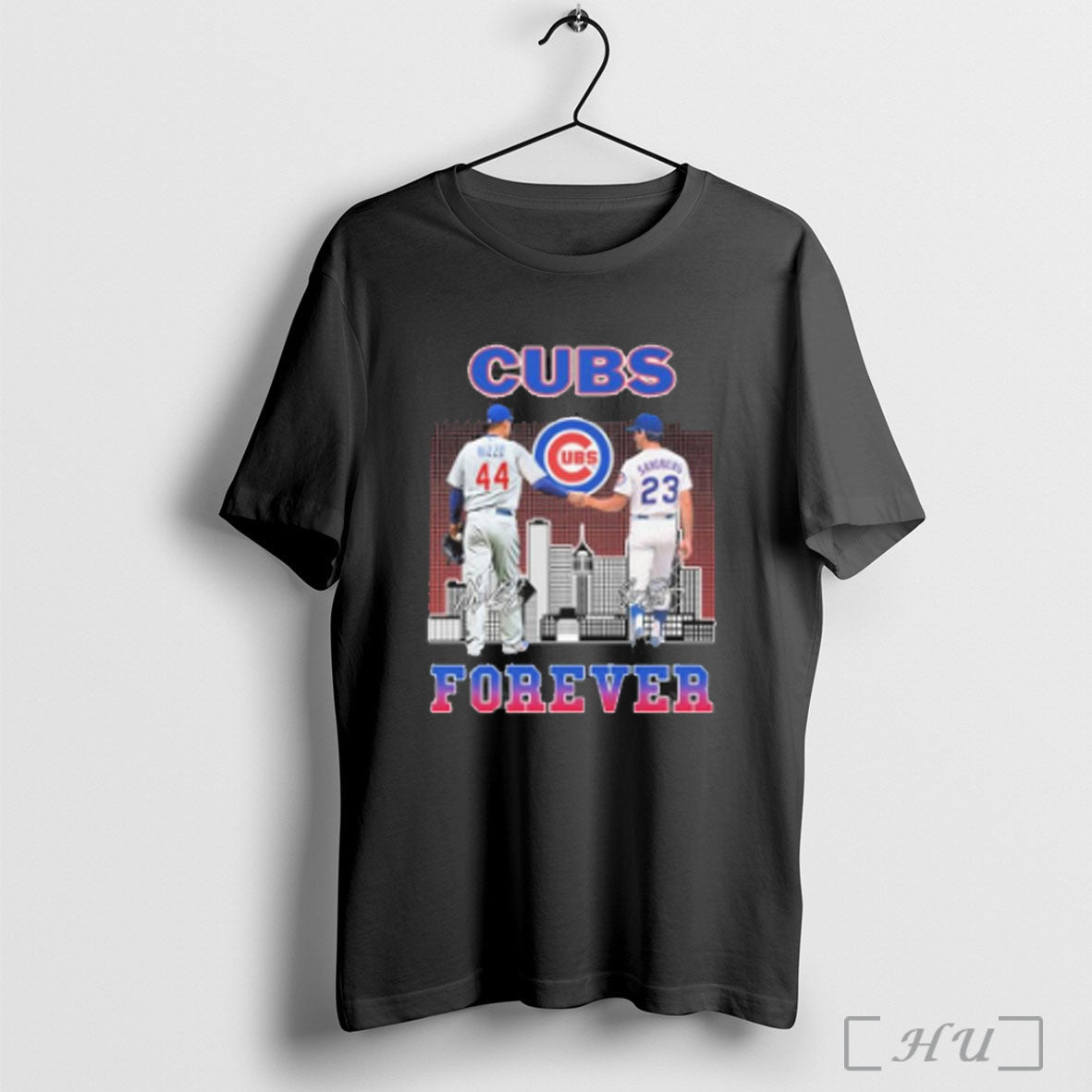 Officials Chicago Cubs Forever Rizzo And Sandberg T Shirt Sweatshirt Png Unisex T-shirt, Sweatshirt, Hoodie, Long Sleeve Tee - T-Shirt, Sweatshirt, Hoodie