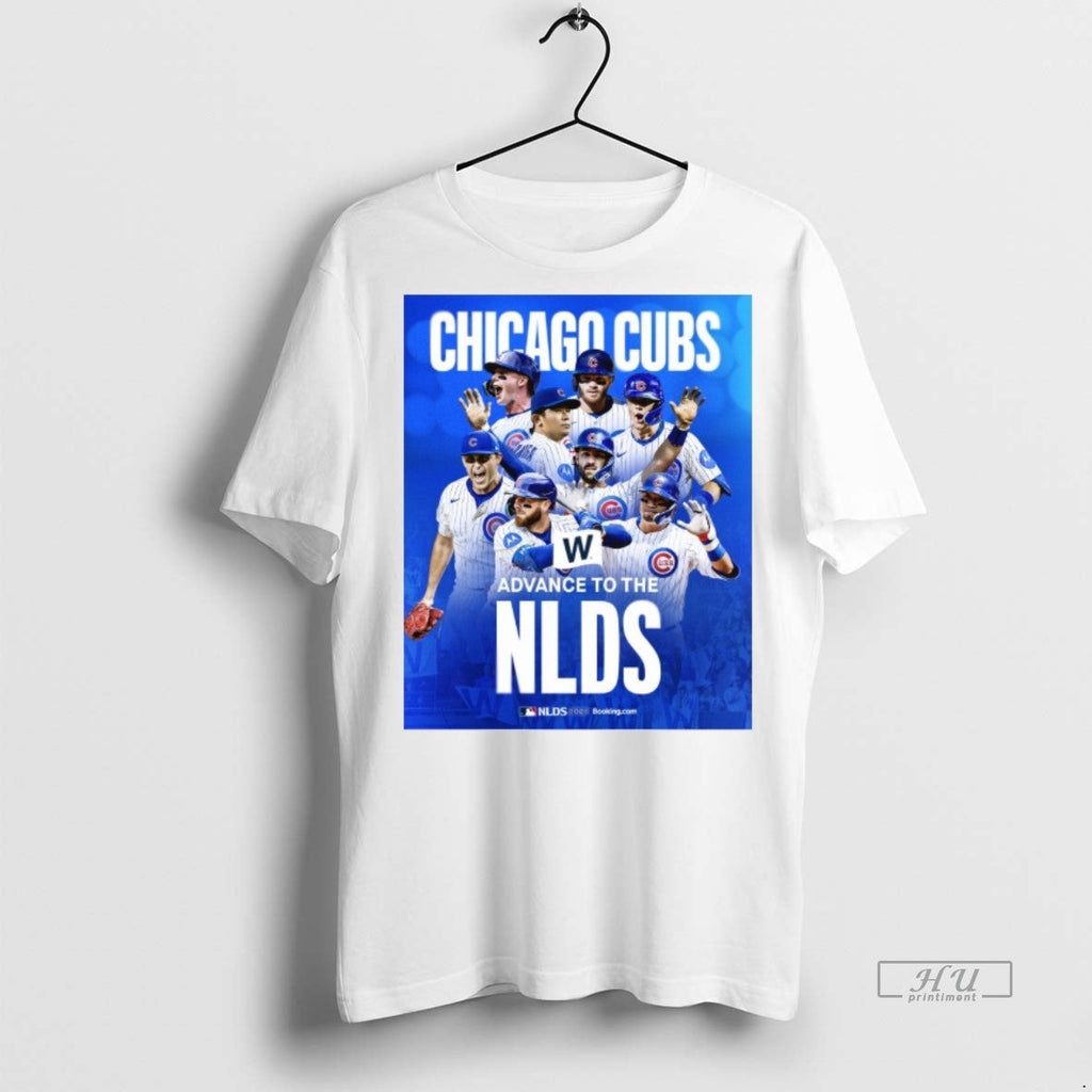 Officials Chicago Cubs W Advance To The Nlds Mlb 2025 Shirt Sweater Unisex T-shirt, Sweatshirt, Hoodie, Long Sleeve Tee - T-Shirt, Sweatshirt, Hoodie