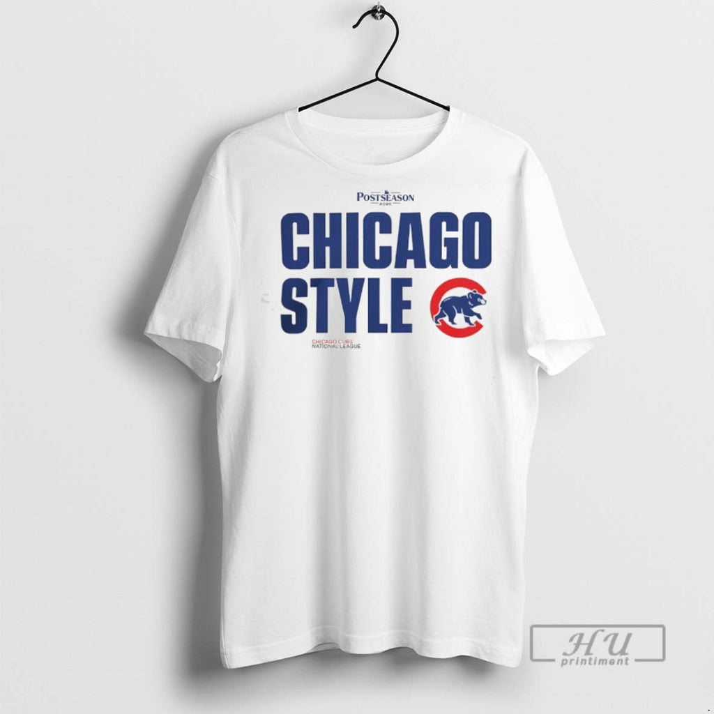 Officials Chicago Cubs Style Mlb National League Postseason 2025 T Shirt Unisex T-shirt, Sweatshirt, Hoodie, Long Sleeve Tee - T-Shirt, Sweatshirt, Hoodie
