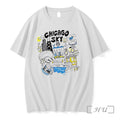 Officials Chicago Sky Chicago Skyline Train Basketball Unisex T-shirt, Sweatshirt, Hoodie, Long Sleeve Tee - T-Shirt, Sweatshirt, Hoodie