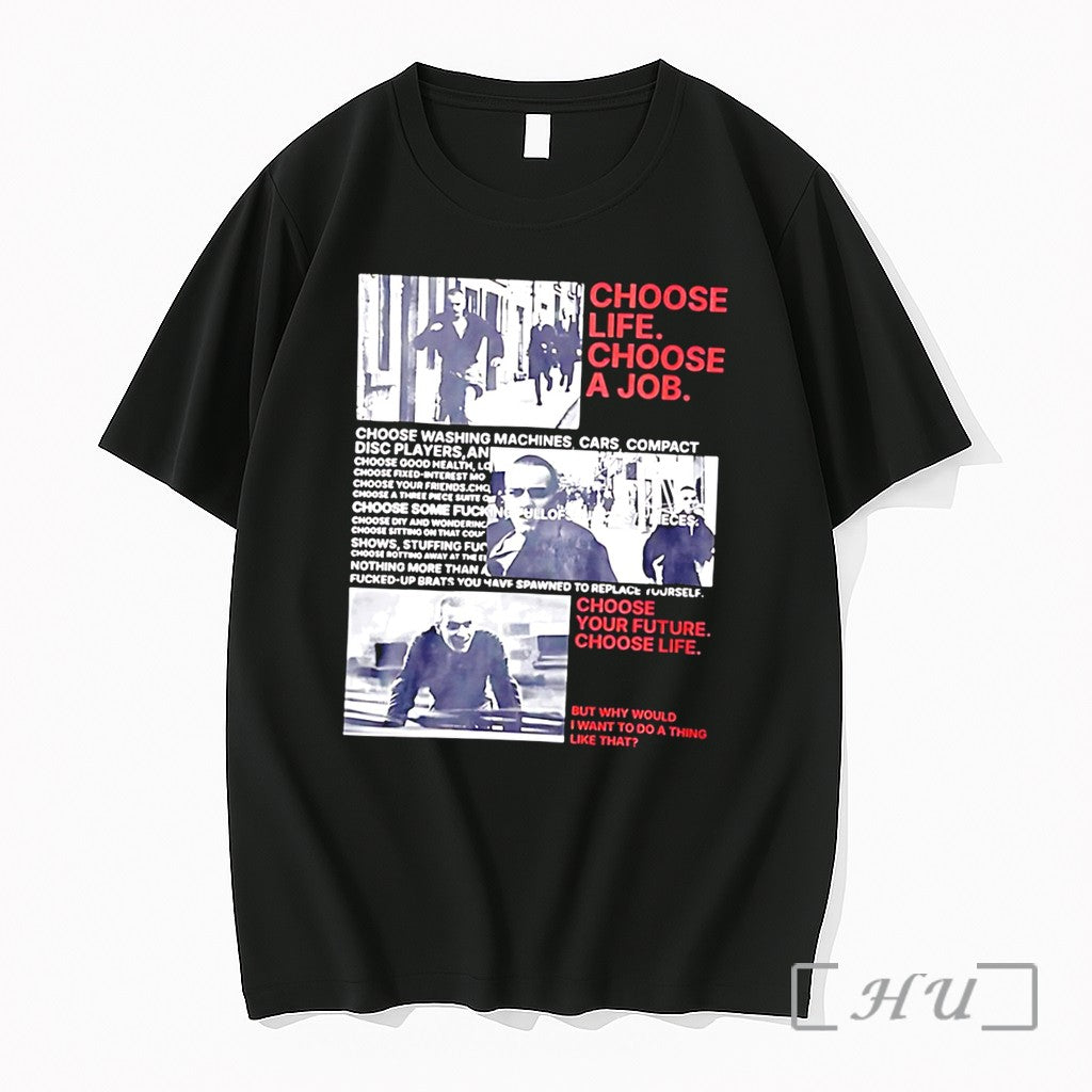 Officials Choose Life Choose A Job Vintage Tee Unisex T-shirt, Sweatshirt, Hoodie, Long Sleeve Tee - T-Shirt, Sweatshirt, Hoodie