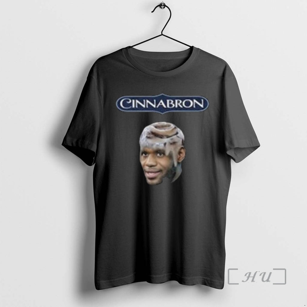 Officials Cinnabron Lebron Cinnamon Roll Parody Meme Circle Black T-Shirts, Hoodie, Sweatshirt - T-Shirt, Sweatshirt, Hoodie