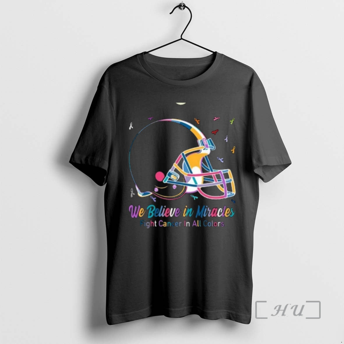 Officials Cleveland Browns We Believe Miracles Fight Cancer All Colors T-Shirts, Hoodie, Sweatshirt - T-Shirt, Sweatshirt, Hoodie