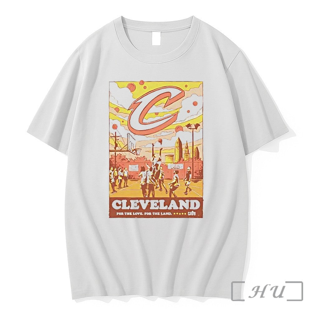 Officials Cleveland Cavaliers For The Love For The Land Tee Unisex T-shirt, Sweatshirt, Hoodie, Long Sleeve Tee - T-Shirt, Sweatshirt, Hoodie