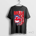 Officials Cleveland Indians Baseball X American Flag T-Shirts, Hoodie, Sweatshirt - T-Shirt, Sweatshirt, Hoodie