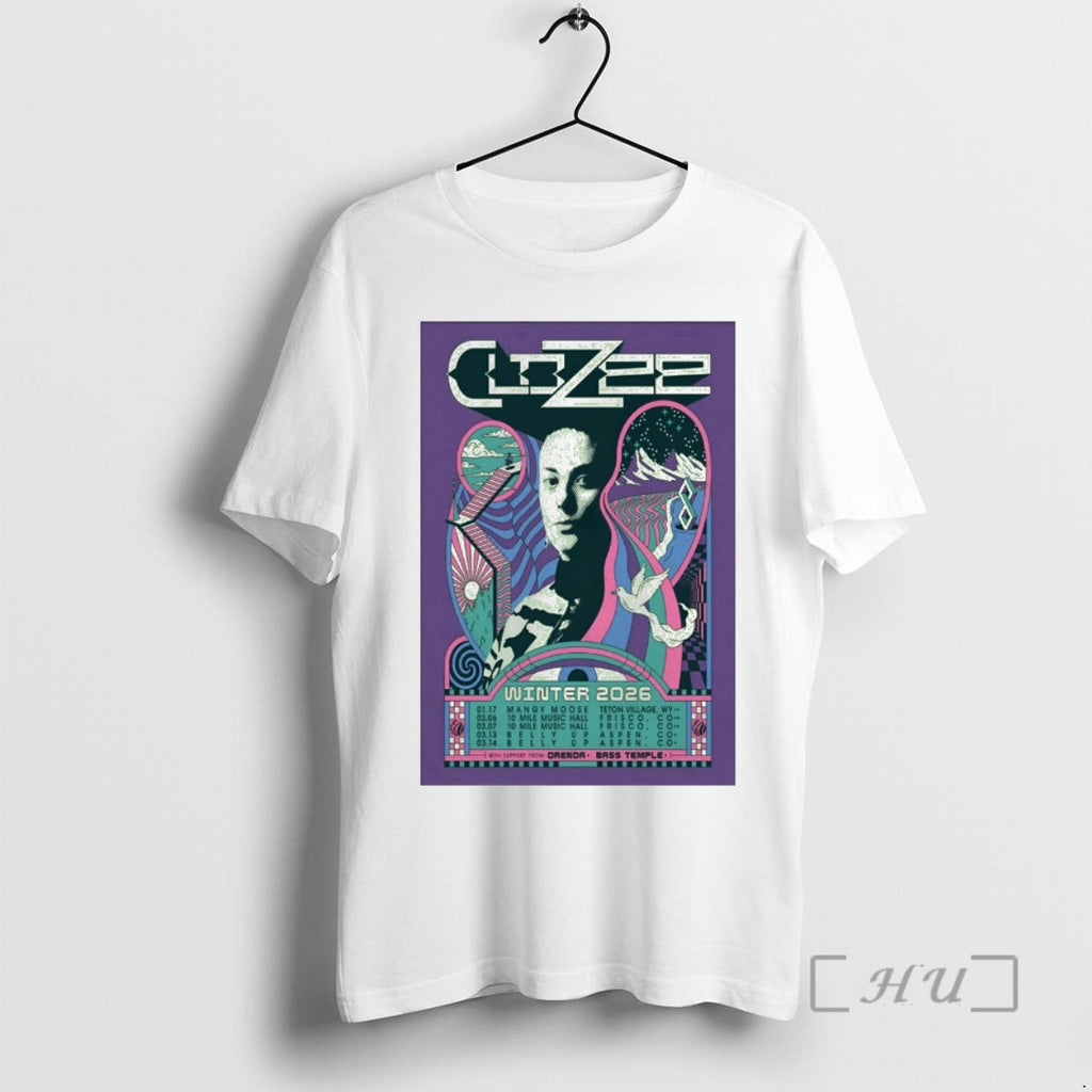 Officials Clozee Tour Winter 2026 March 06 07 10 Mile Music Hall Frisco Co T-Shirts, Hoodie, Sweatshirt - T-Shirt, Sweatshirt, Hoodie